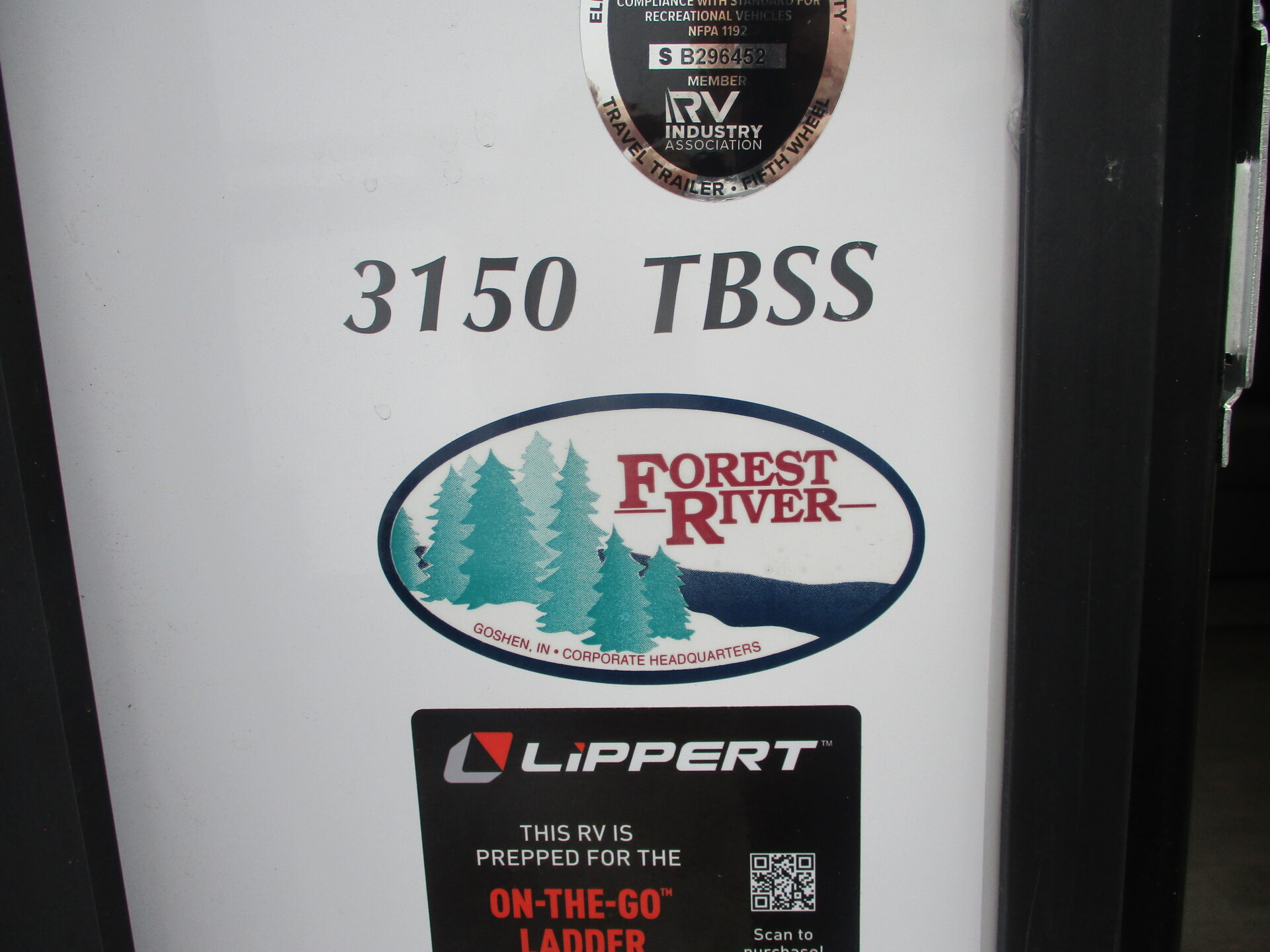 New Travel Trailer near Mooresville, NC.