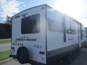 New Camping Trailers in North Wilkesboro, North Carolina.