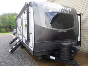 New Travel Trailer in Wilkesboro, North Carolina.