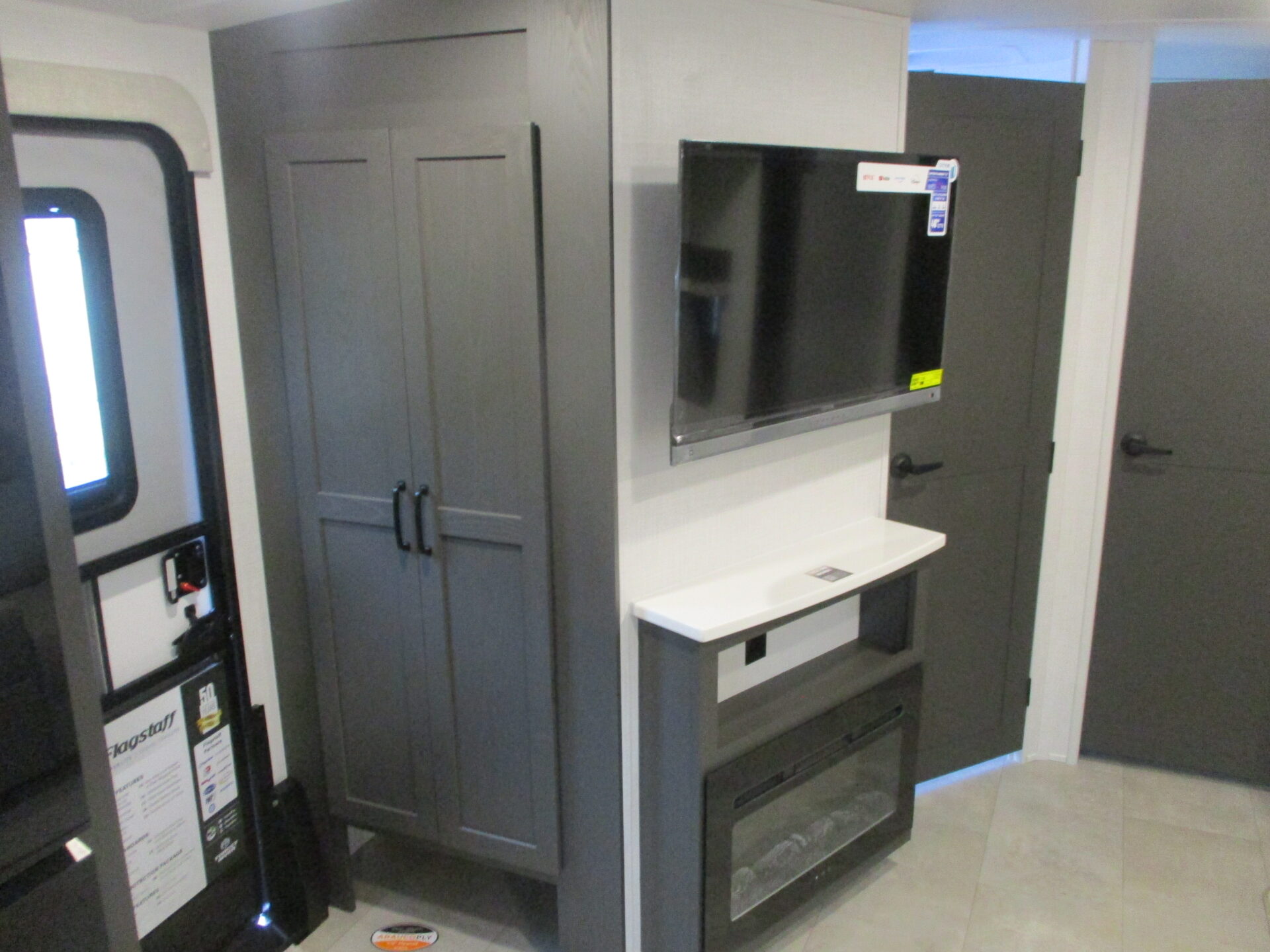 New Travel Trailer in North Wilkesboro, North Carolina.