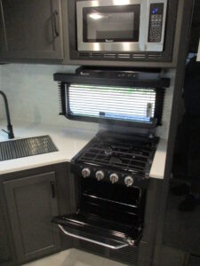 New Travel Trailer in Wilkesboro, North Carolina.