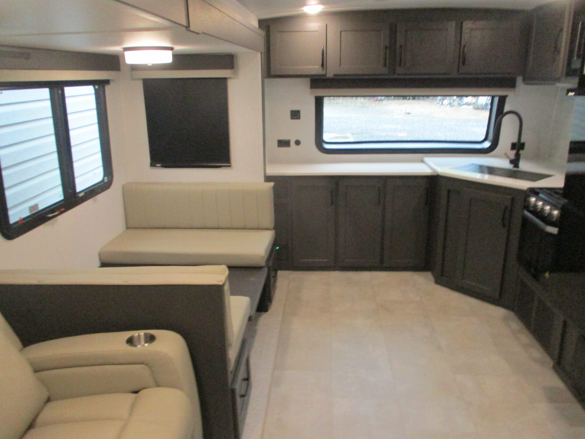 New Travel Trailer in the North Carolina Mountains.