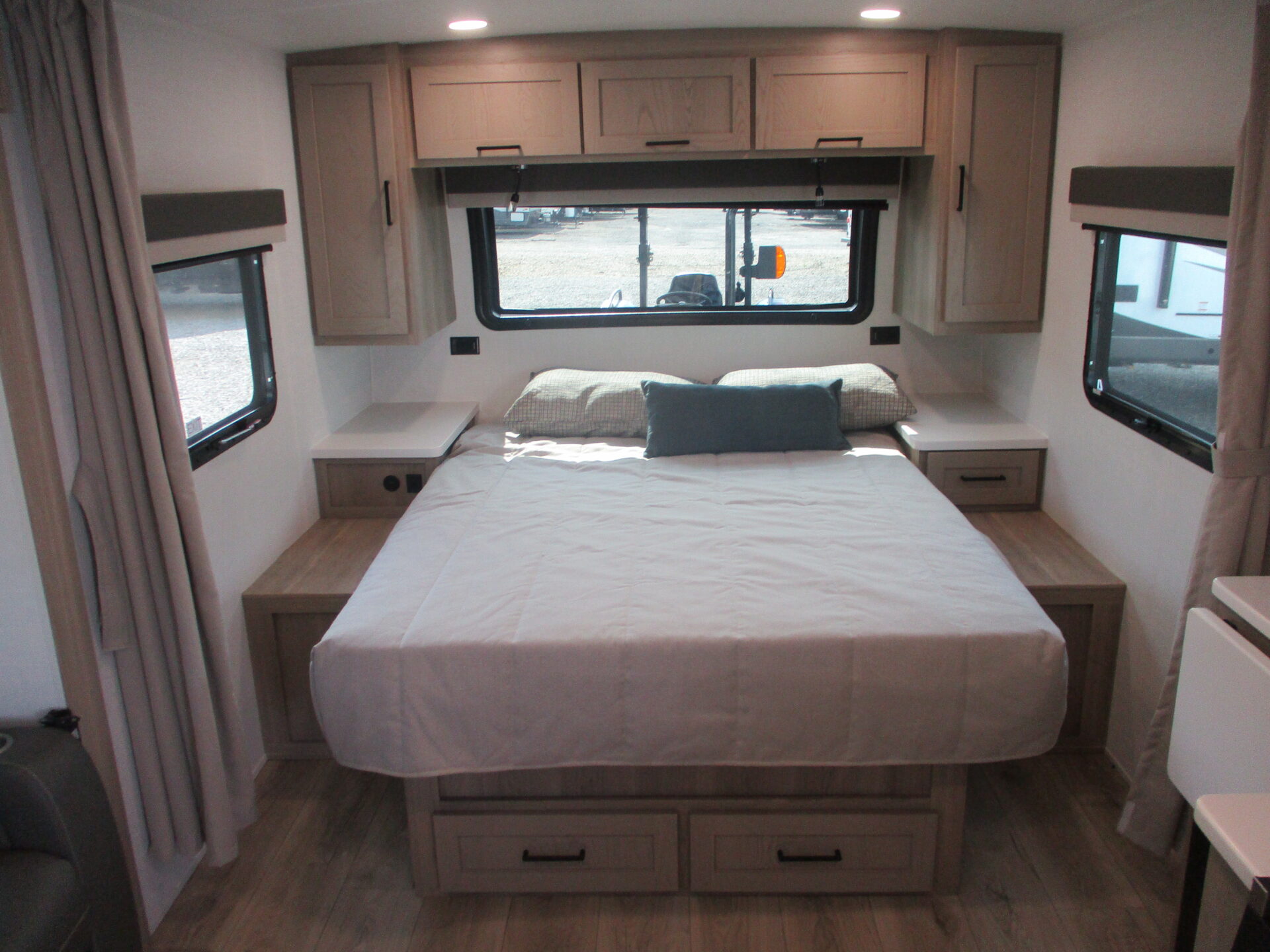 New Travel Trailer in North Wilkesboro, North Carolina.