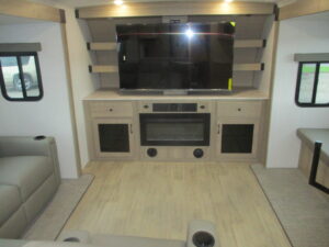 New Travel Trailer in Wilkesboro, North Carolina.