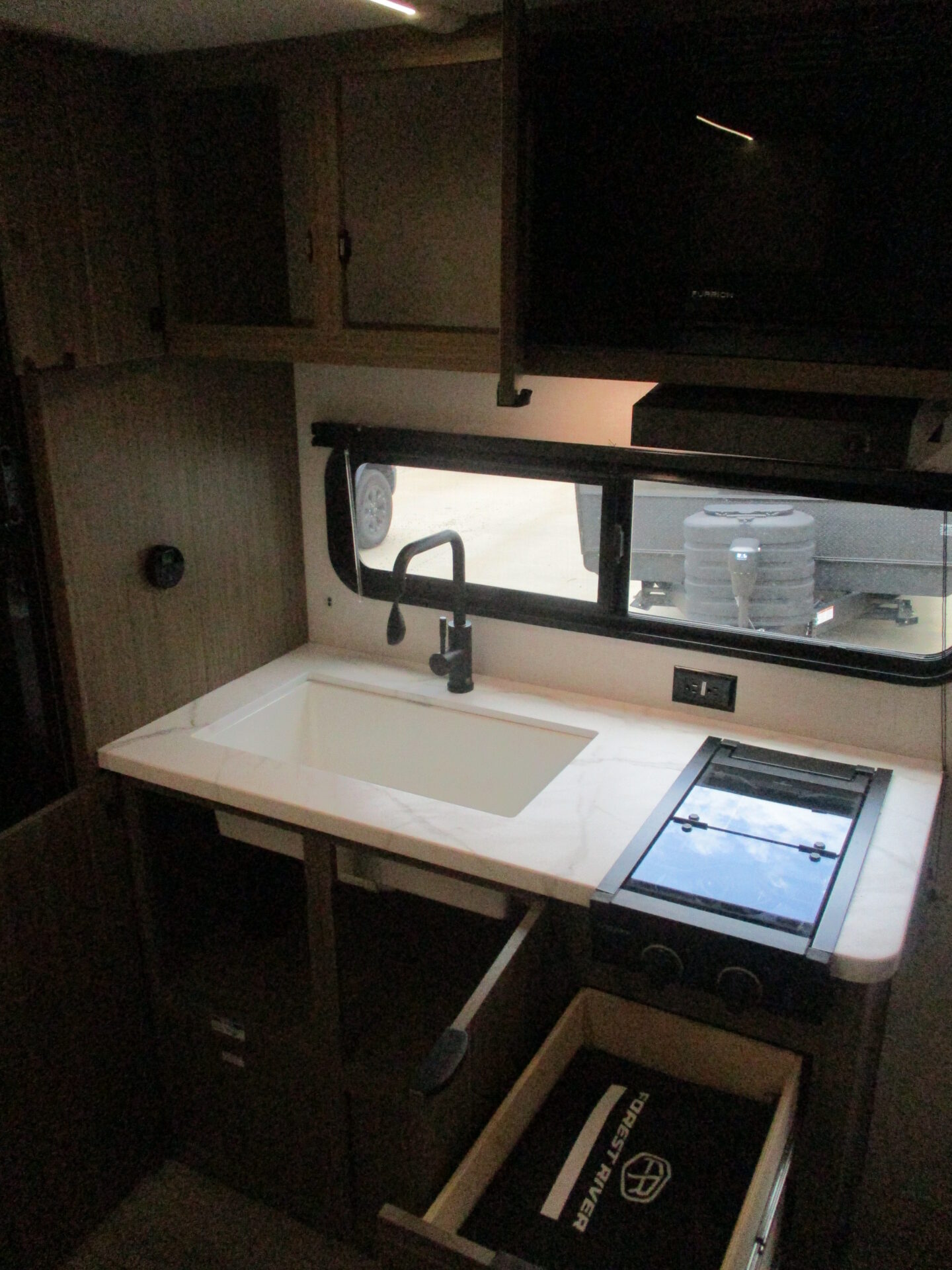 New Travel Trailer in North Wilkesboro, North Carolina.