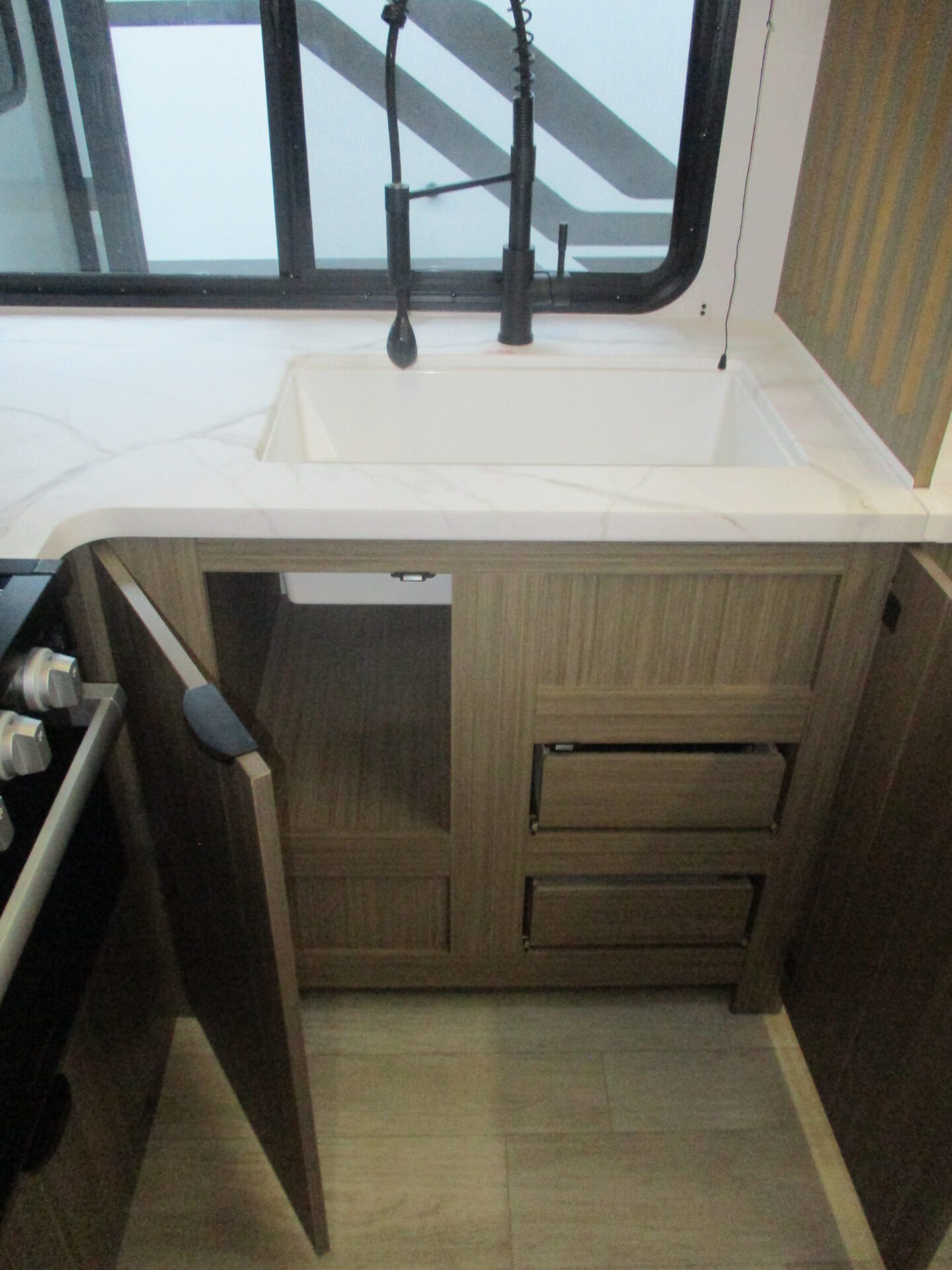 New Travel Trailer in the North Carolina Mountains.