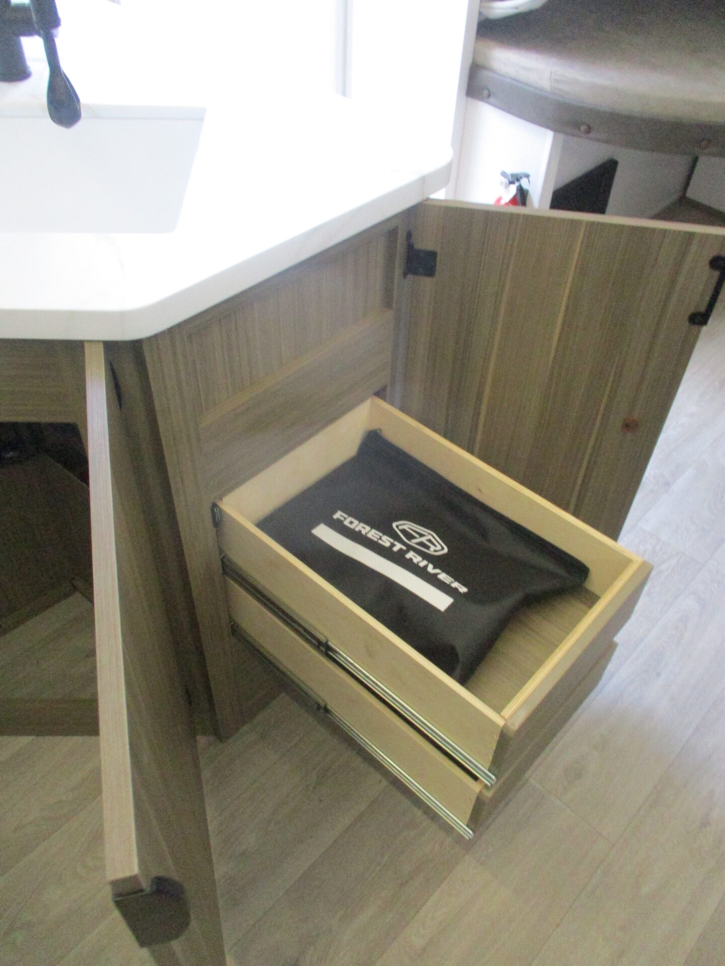 New Travel Trailer in the North Carolina Foothills.