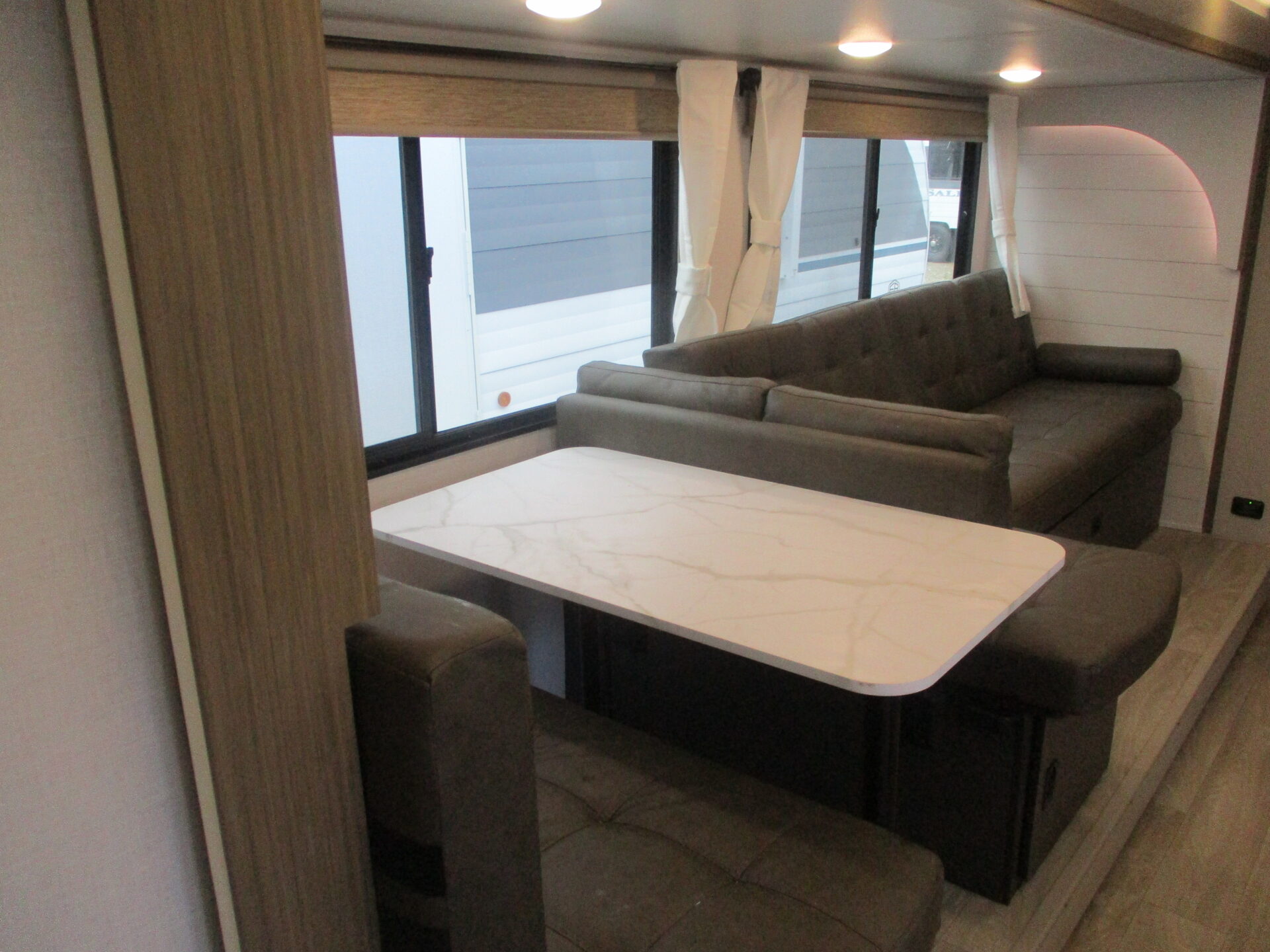 New Travel Trailer in North Wilkesboro, North Carolina.