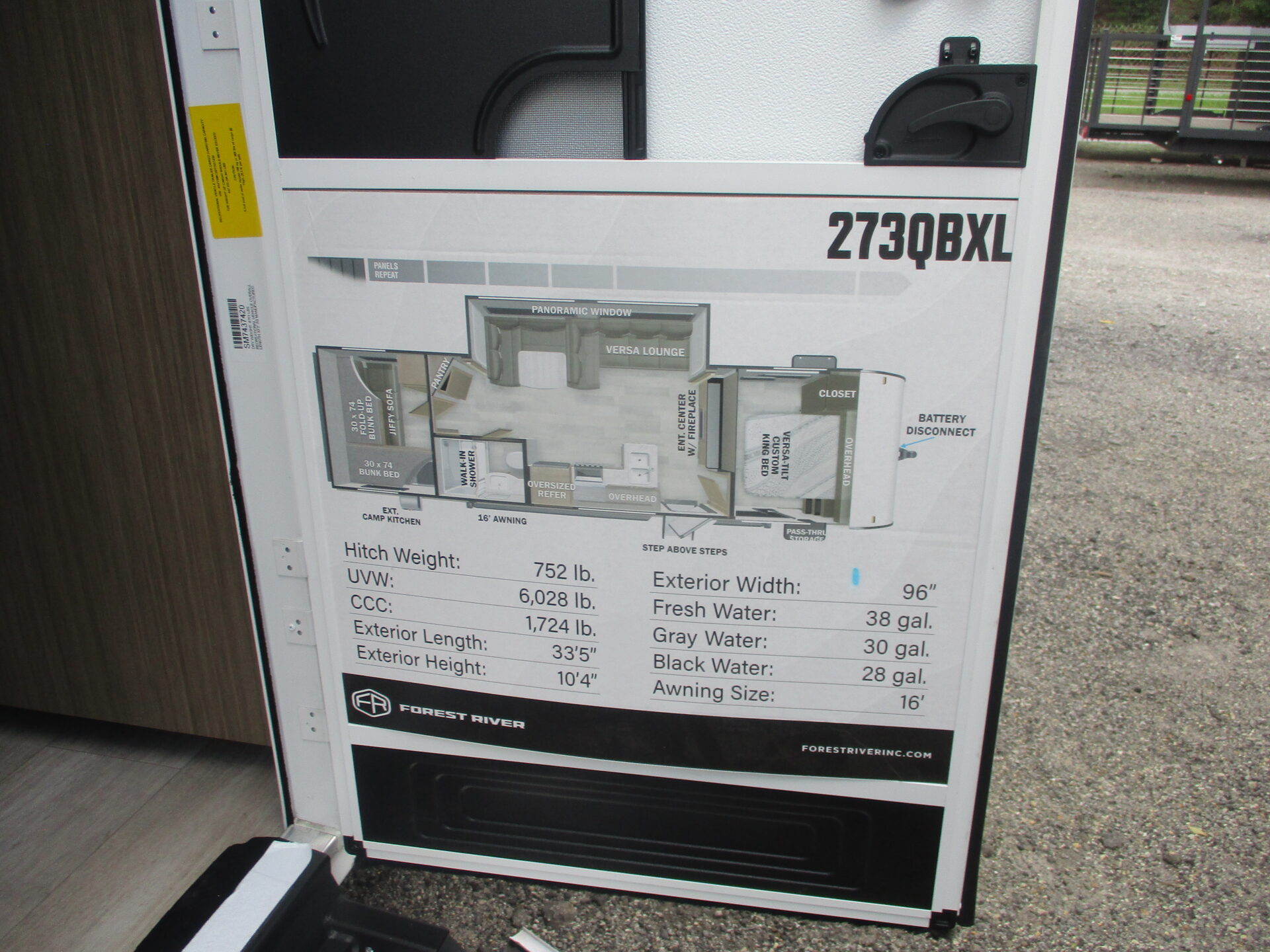 New Travel Trailer within driving distance of Winston-Salem, NC.