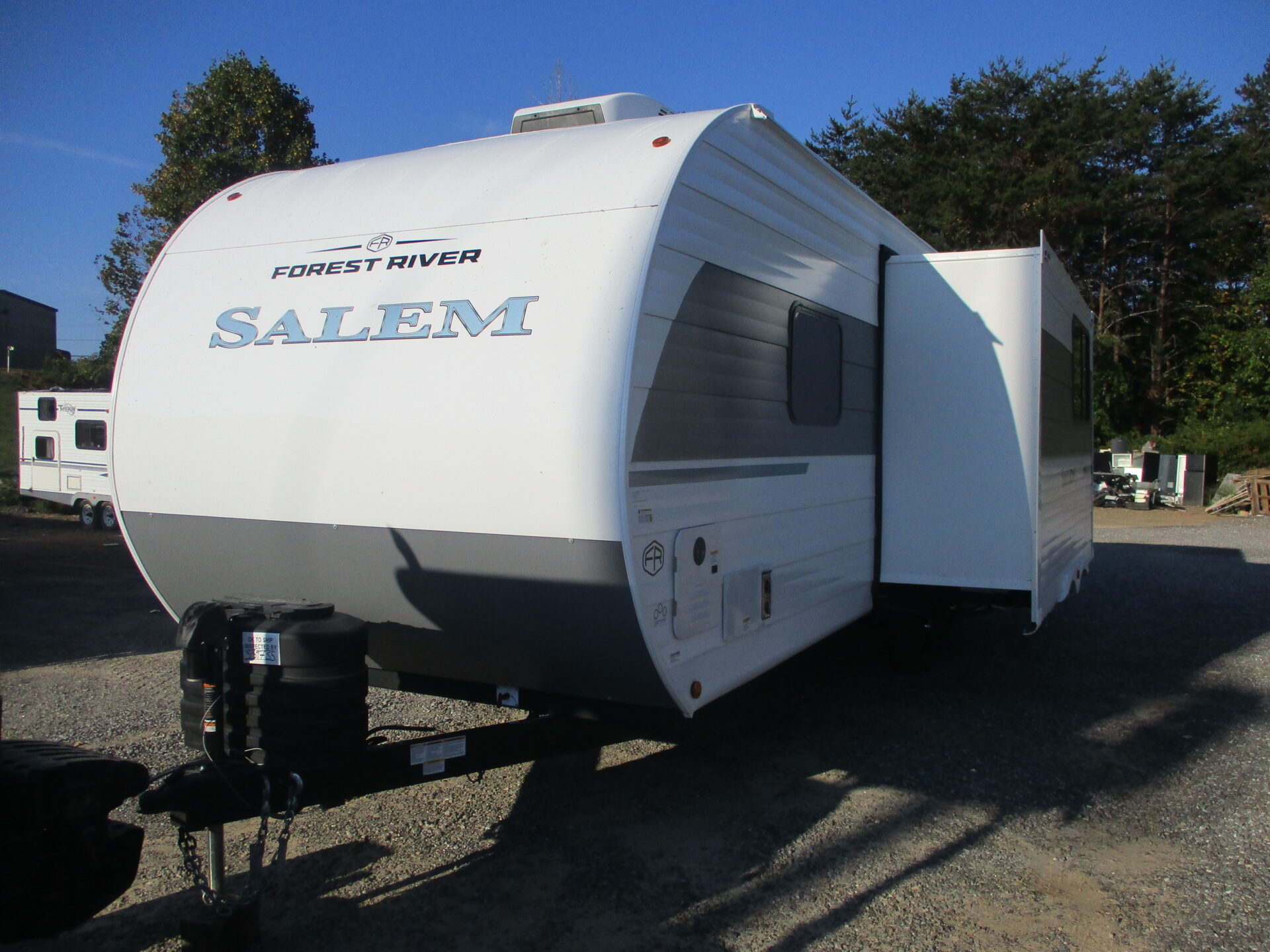 New Camping Trailers in the North Carolina Foothills.