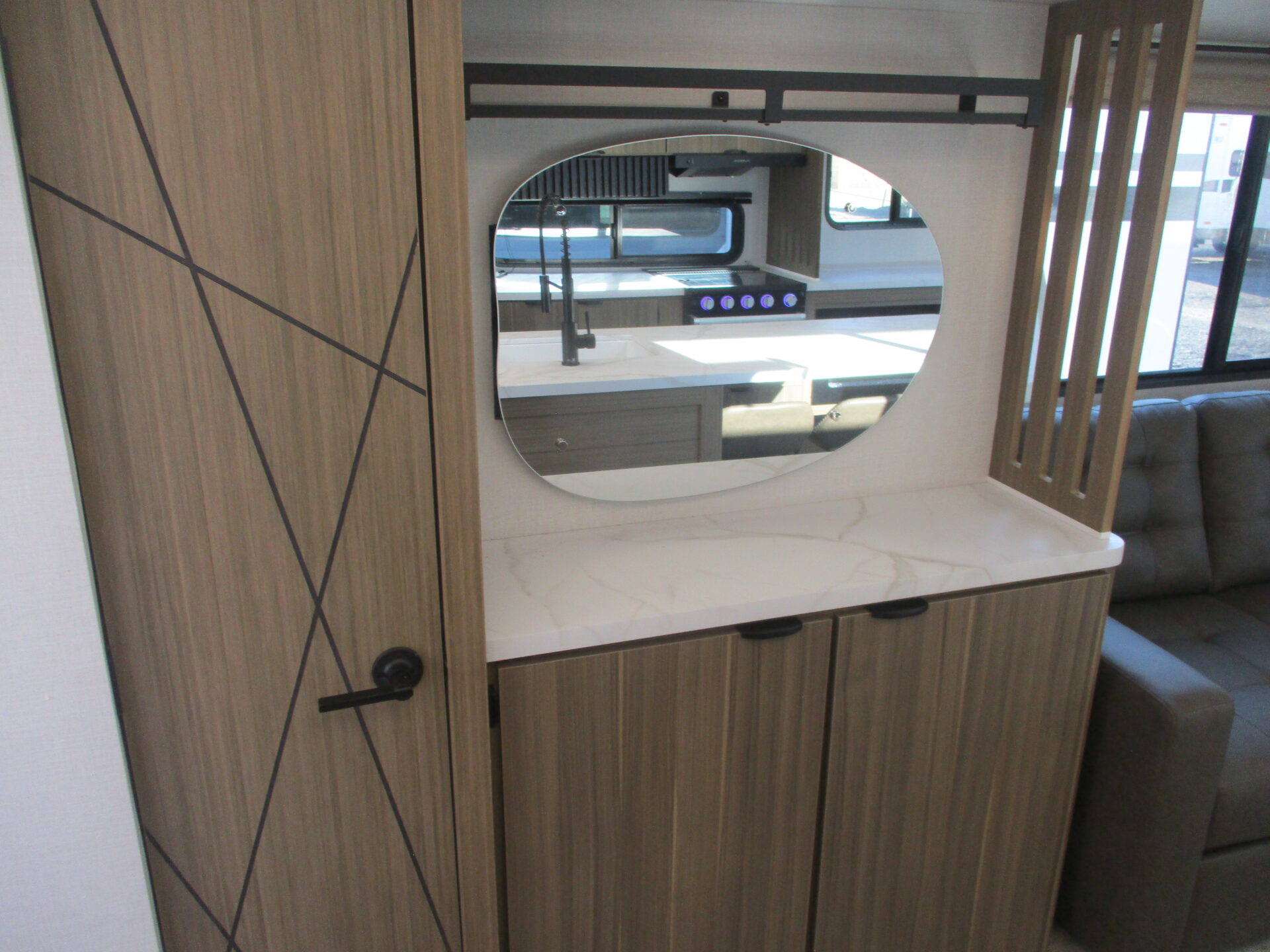 New Travel Trailer in the North Carolina Mountains.