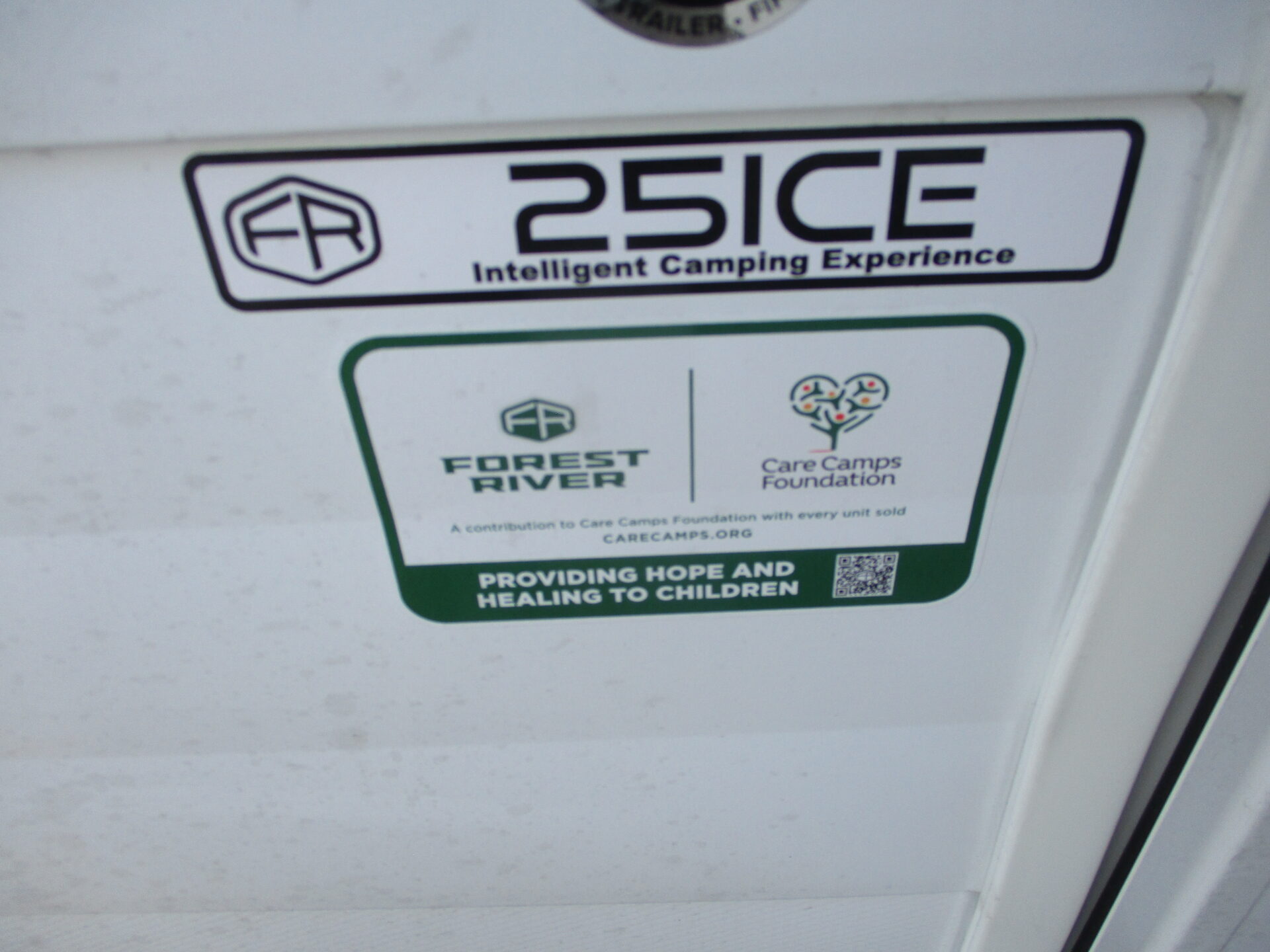 New Travel Trailer near Yadkinville, NC.