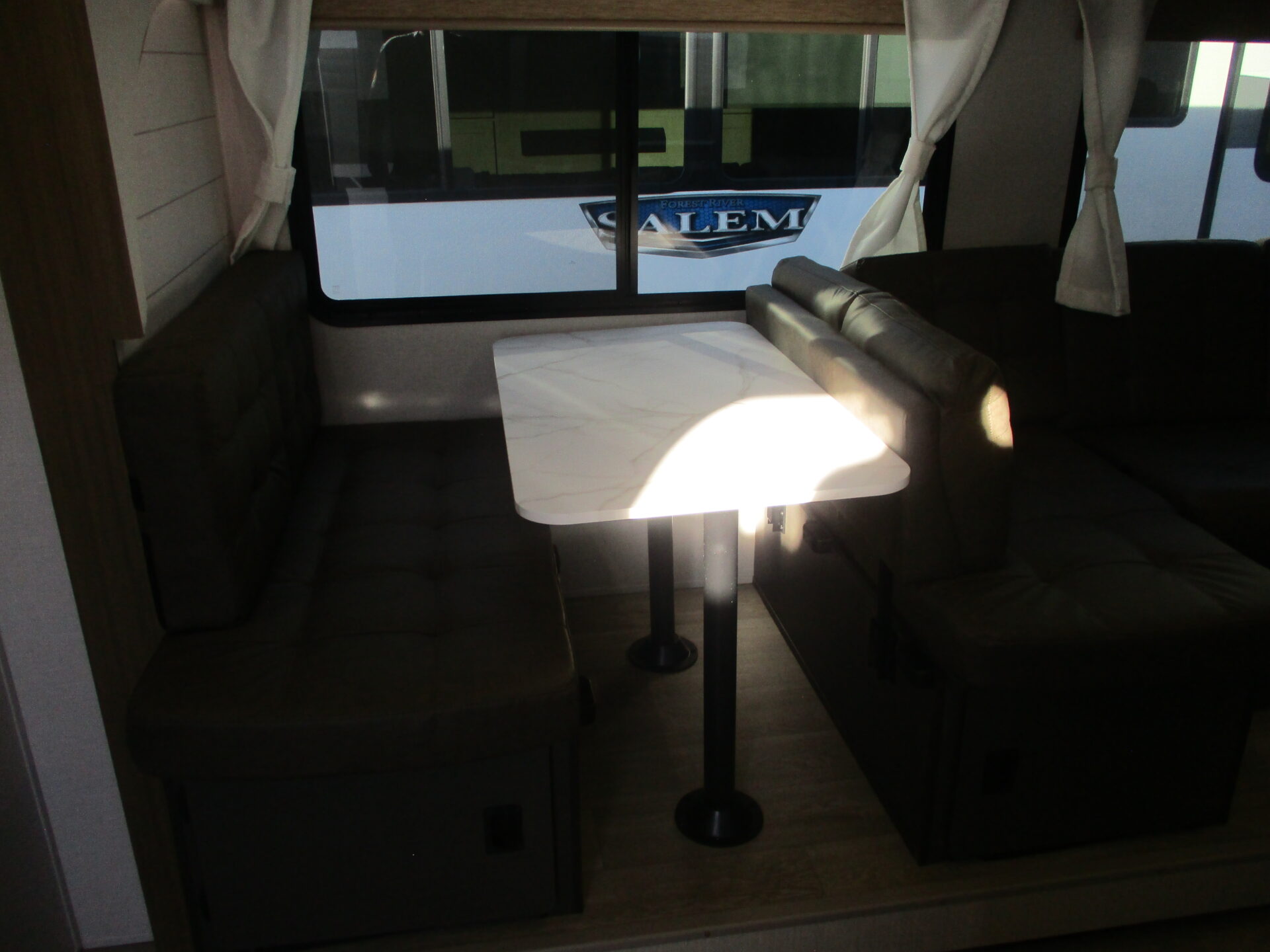 New Travel Trailer in the North Carolina Mountains.