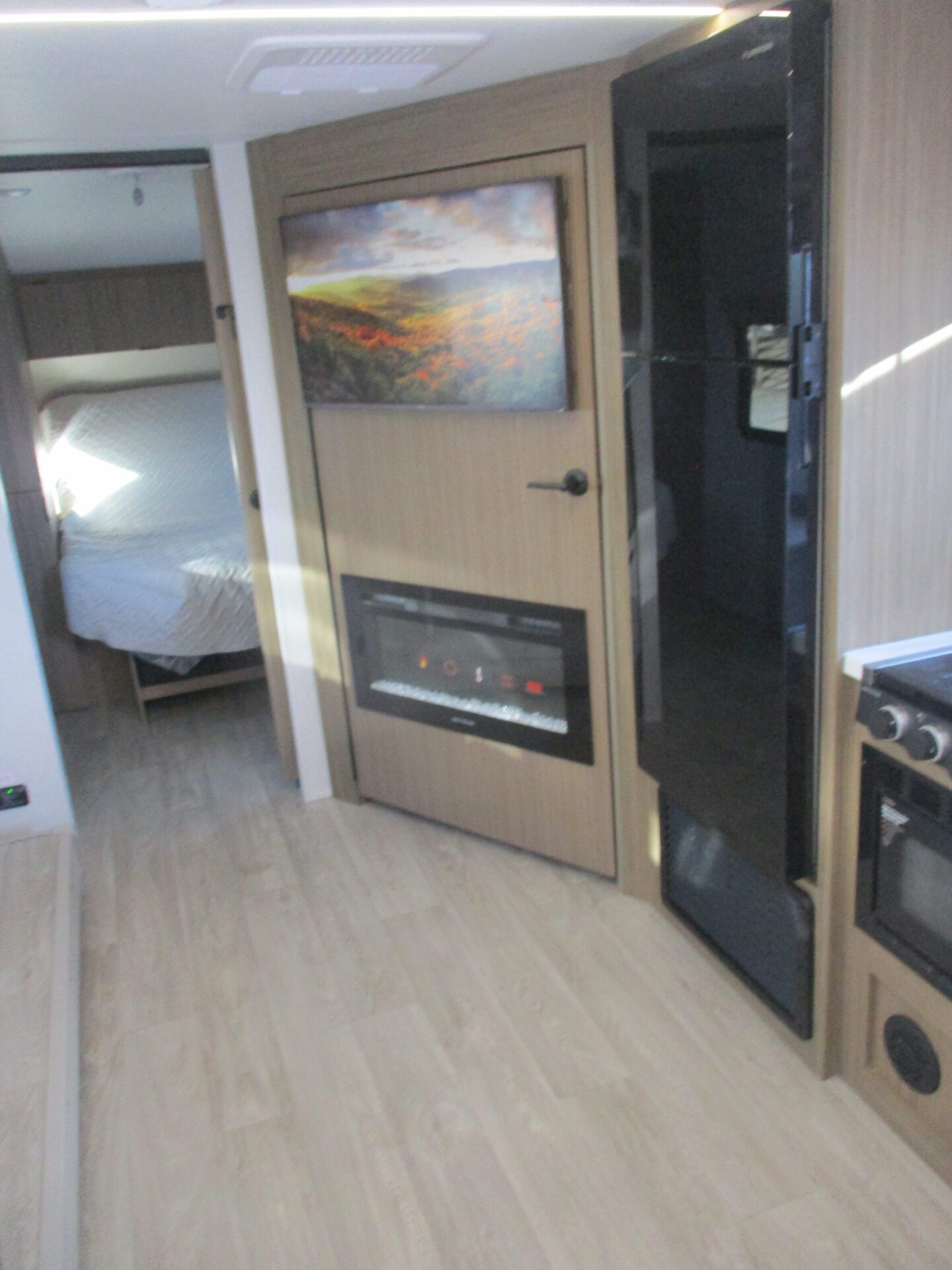 New Travel Trailer in Wilkesboro, North Carolina.