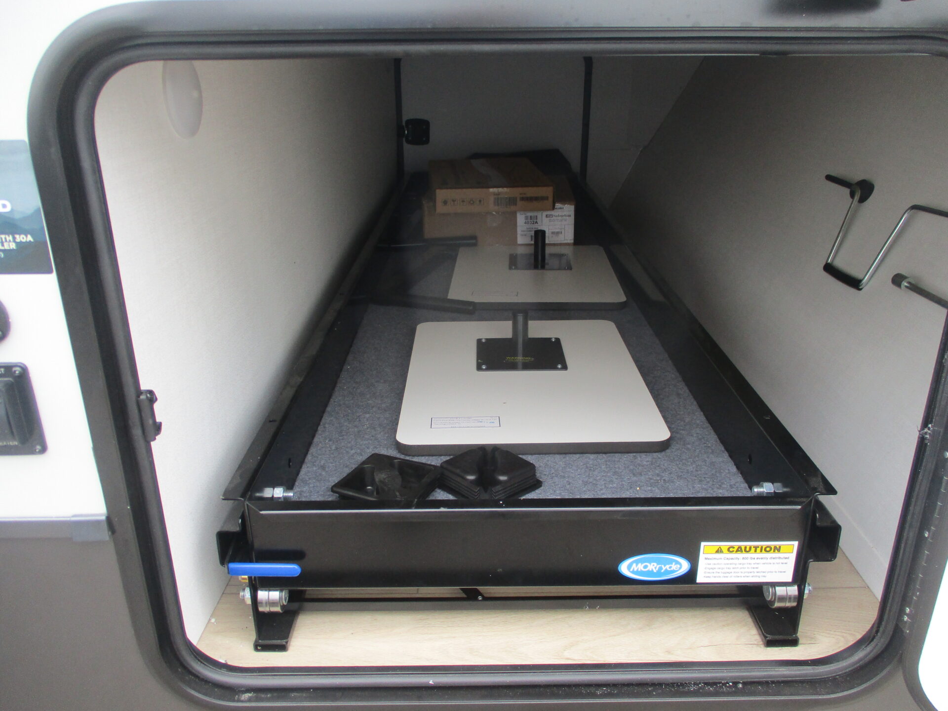 New Travel Trailer in Wilkesboro, North Carolina.