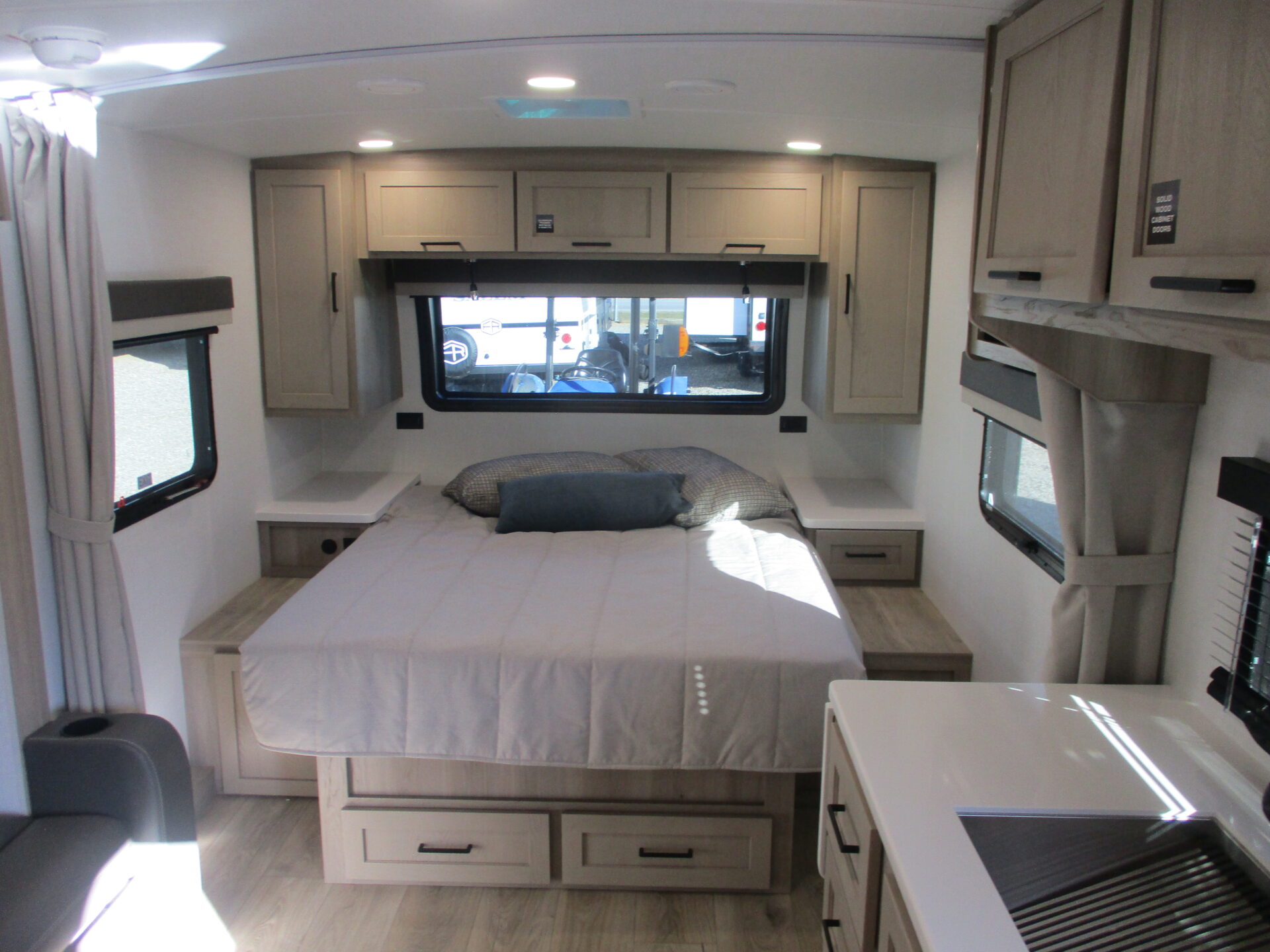 New Travel Trailer in Wilkesboro, North Carolina.