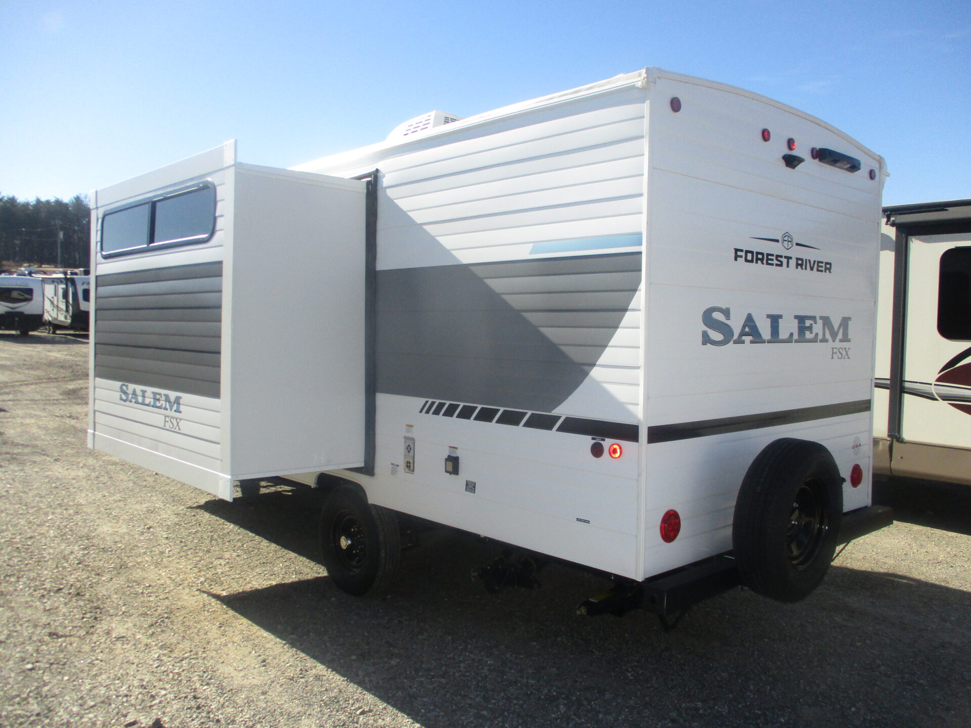 New RV in the North Carolina Mountains.