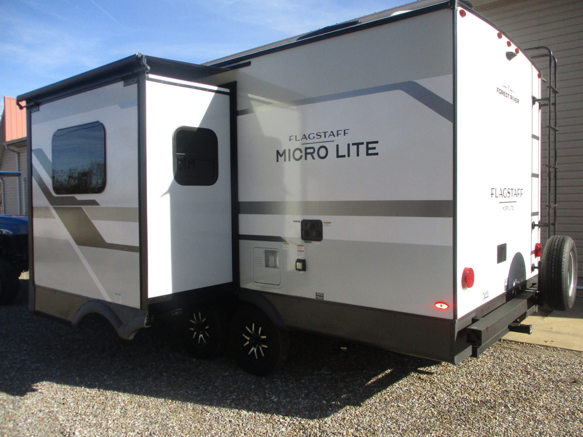 New Travel Trailer in North Wilkesboro, North Carolina.