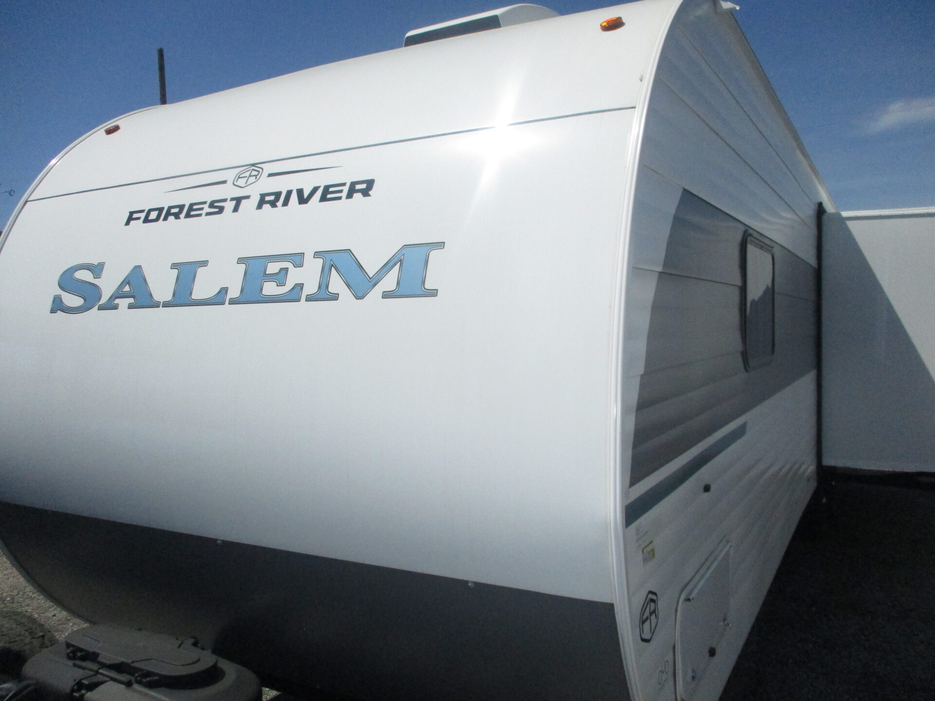 New Travel Trailer in North Wilkesboro, North Carolina.