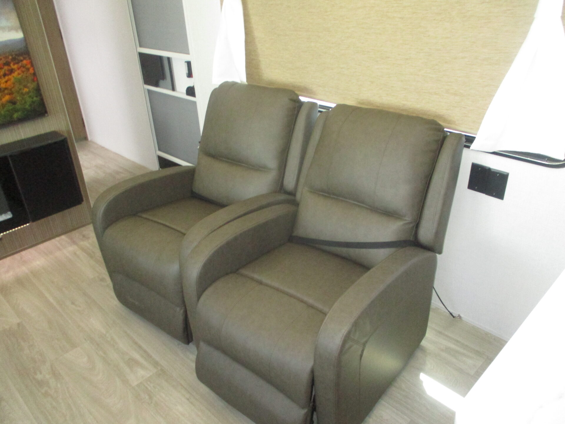 New Travel Trailer in the North Carolina Mountains.