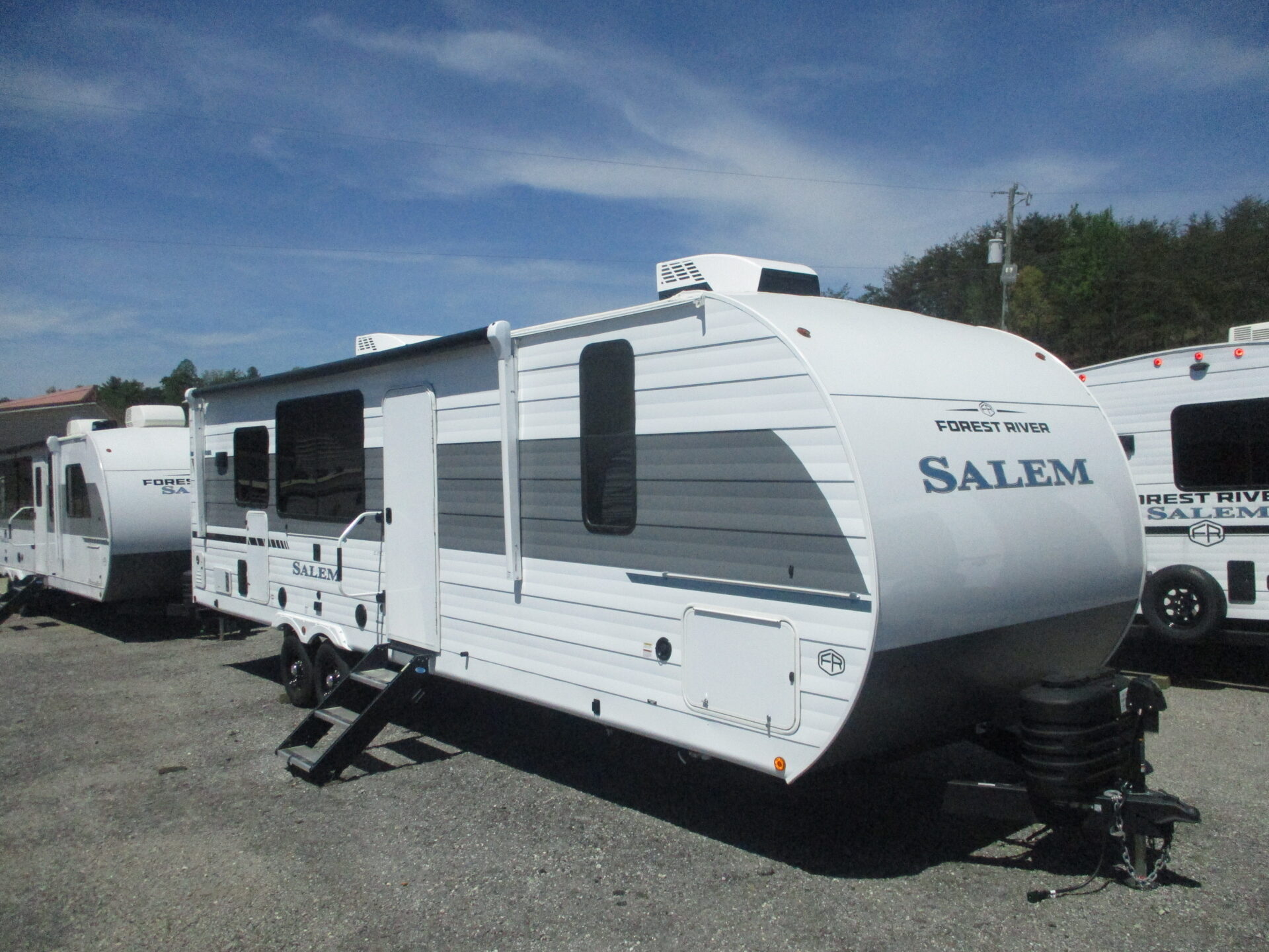 New Travel Trailer in the North Carolina Foothills.