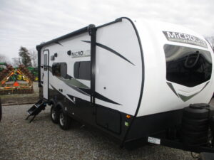 New Travel Trailer in North Wilkesboro, North Carolina.