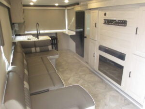 Pre Owned Travel Trailer in North Wilkesboro, North Carolina.