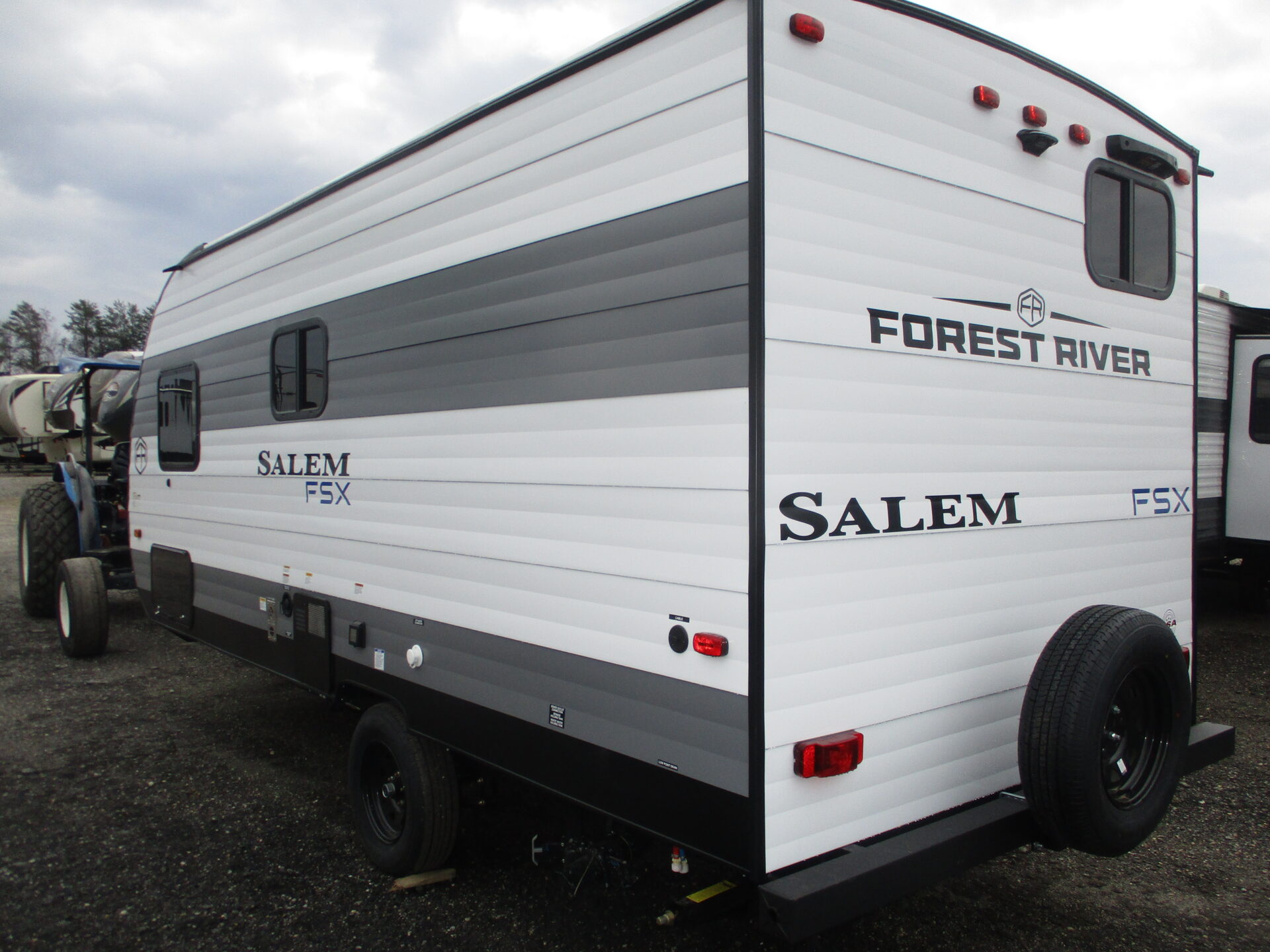 New Travel Trailer in the North Carolina Foothills.
