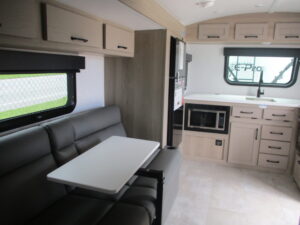 New Travel Trailer in the North Carolina Mountains.